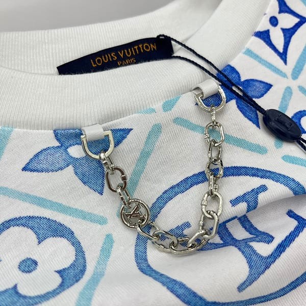 送料込ルイヴィトン モノグラム コットン半袖 Tシャツ コピー 2色 vum14439
